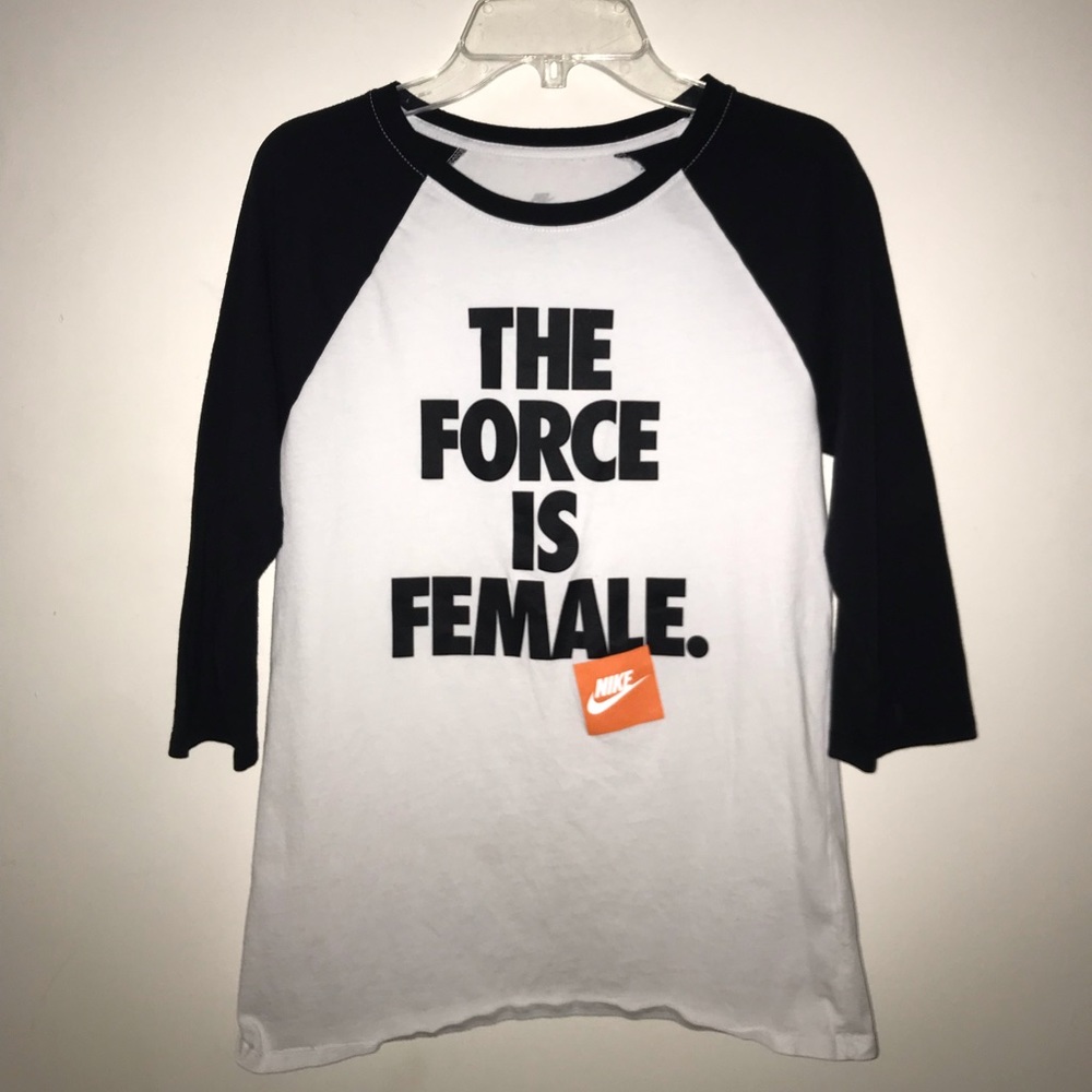 Black and White Nike Shirt